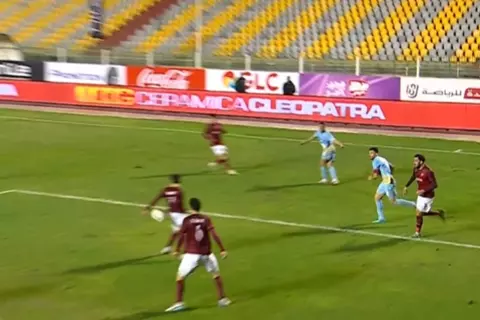 لاعب سيراميكا كليوباترا: الكرة اصطدمت في بطني قبل يدي